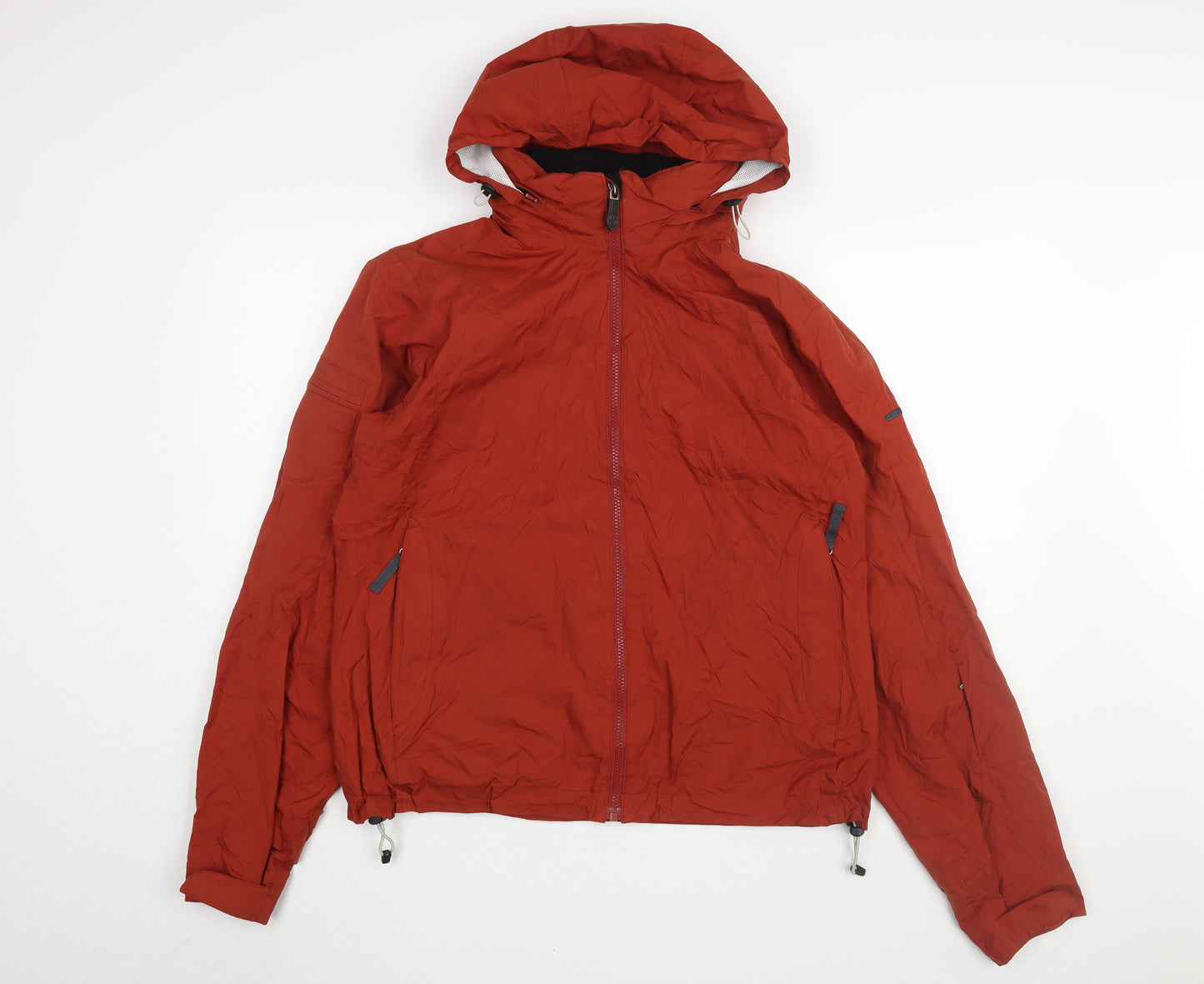 cross Unisex Adults Red Hooded Basic Jacket XL