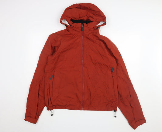 cross Unisex Adults Red Hooded Basic Jacket XL