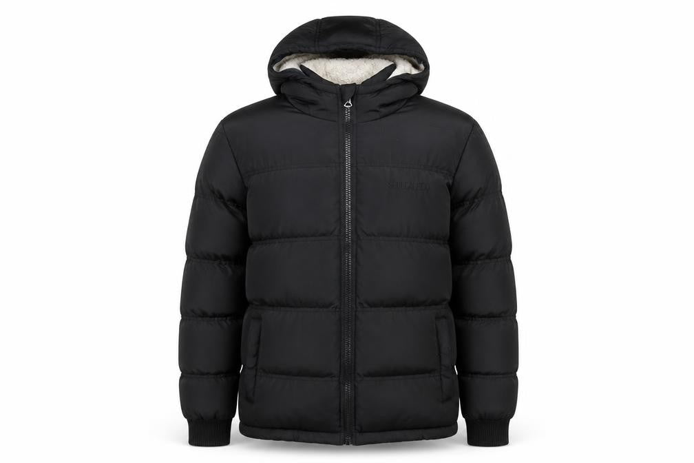 SoulCal & Co Men's Black Puffer Jacket Size S
