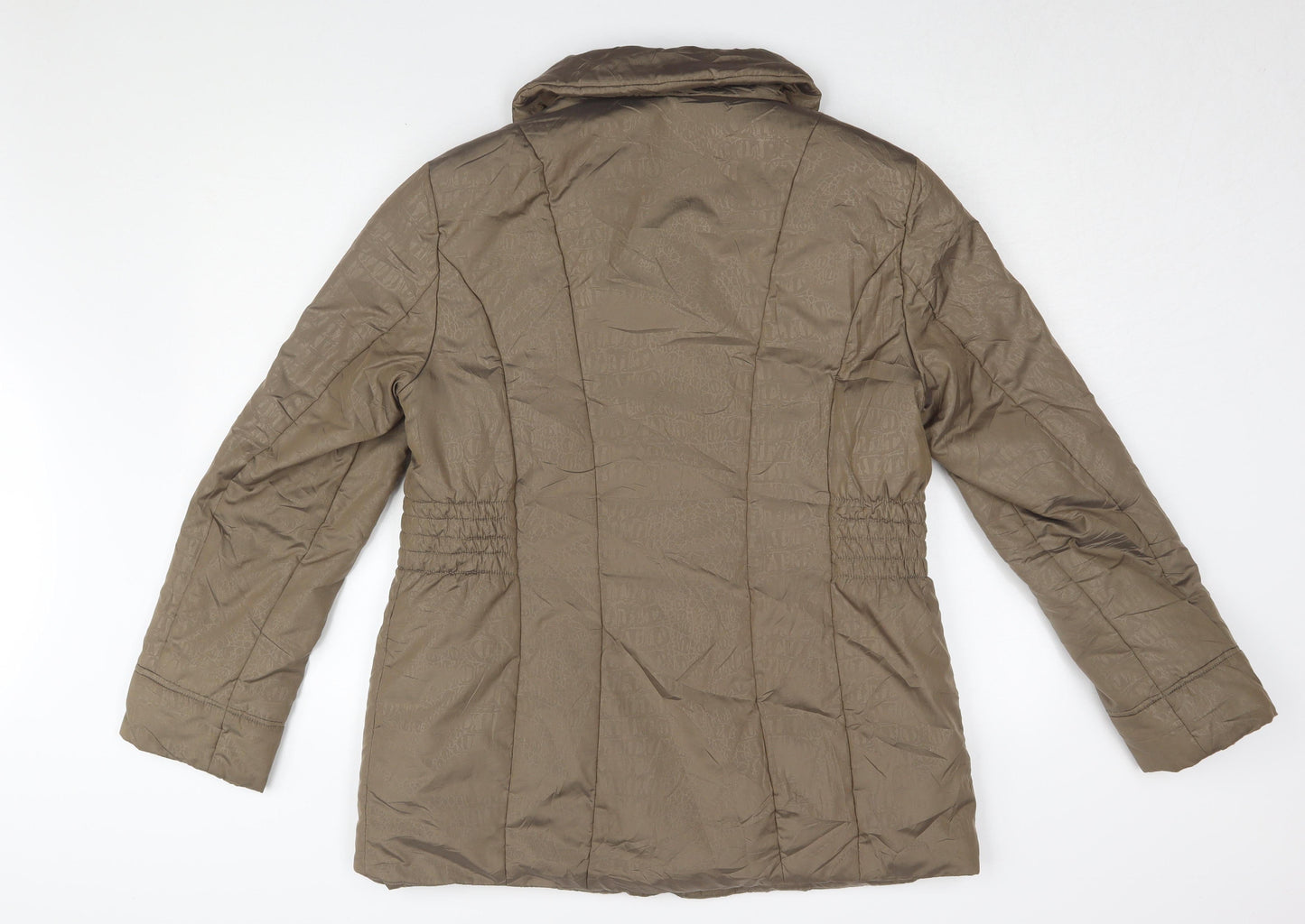 Barbara Lebek Women's Brown Size 12 Puffer Jacket