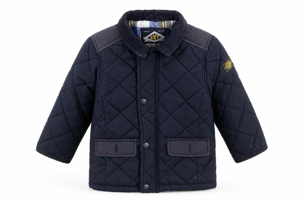 Next Boys Black Quilted Jacket 2 Years