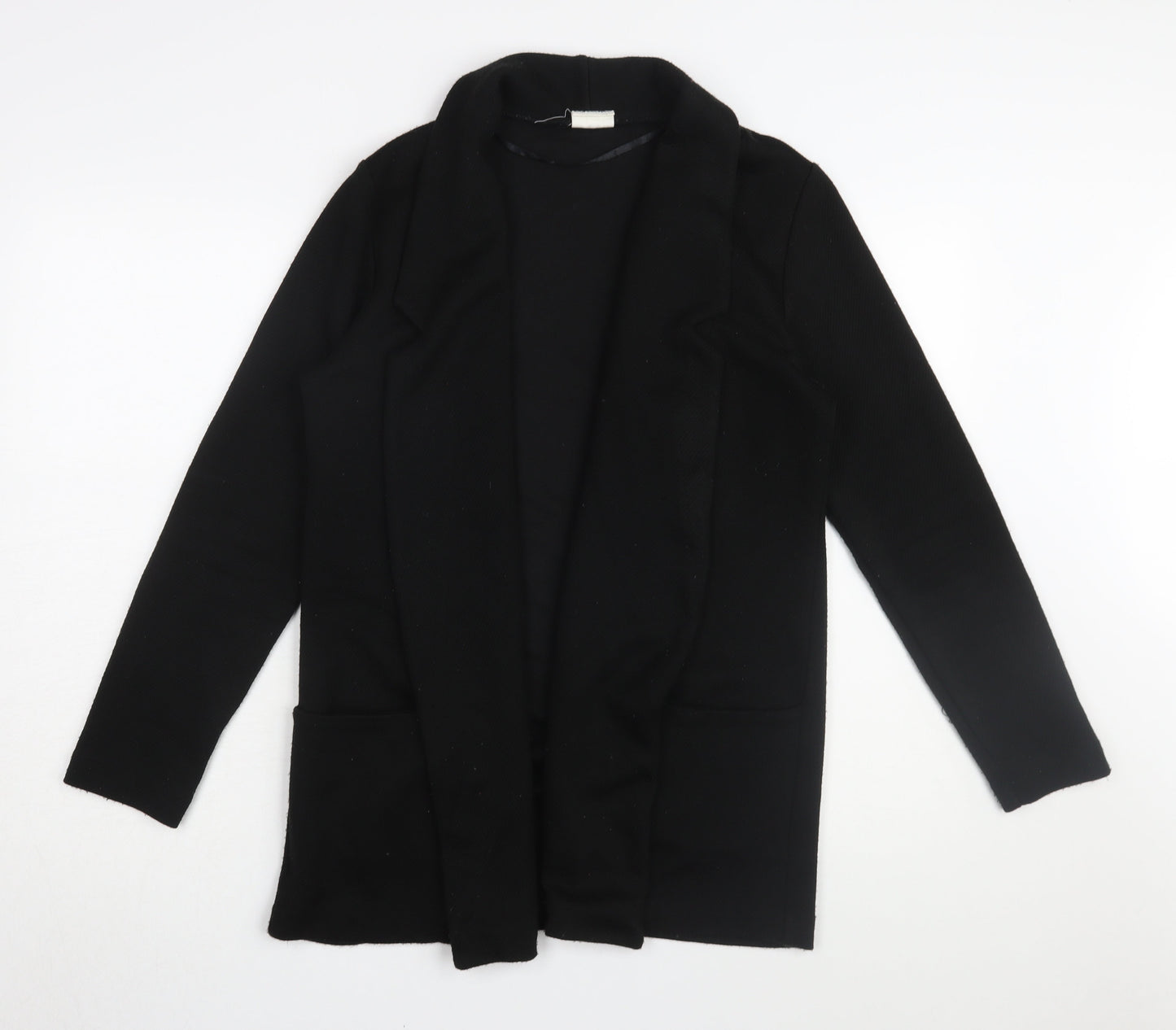 Dreams Women's Black S Basic Coatigan