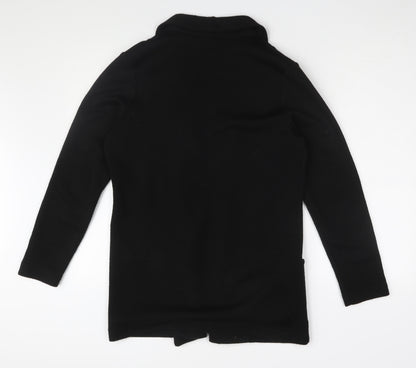 Dreams Women's Black S Basic Coatigan