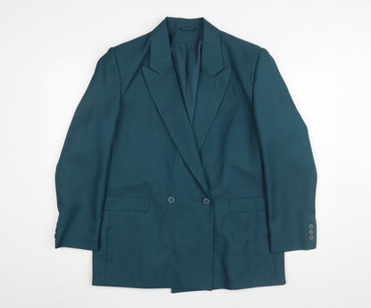 Classics Woman Green Blazer, Women's Size 14, Long, Formal