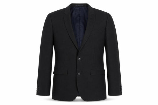 Next Men's Black Blazer 38R Formal Tailored Two-Button
