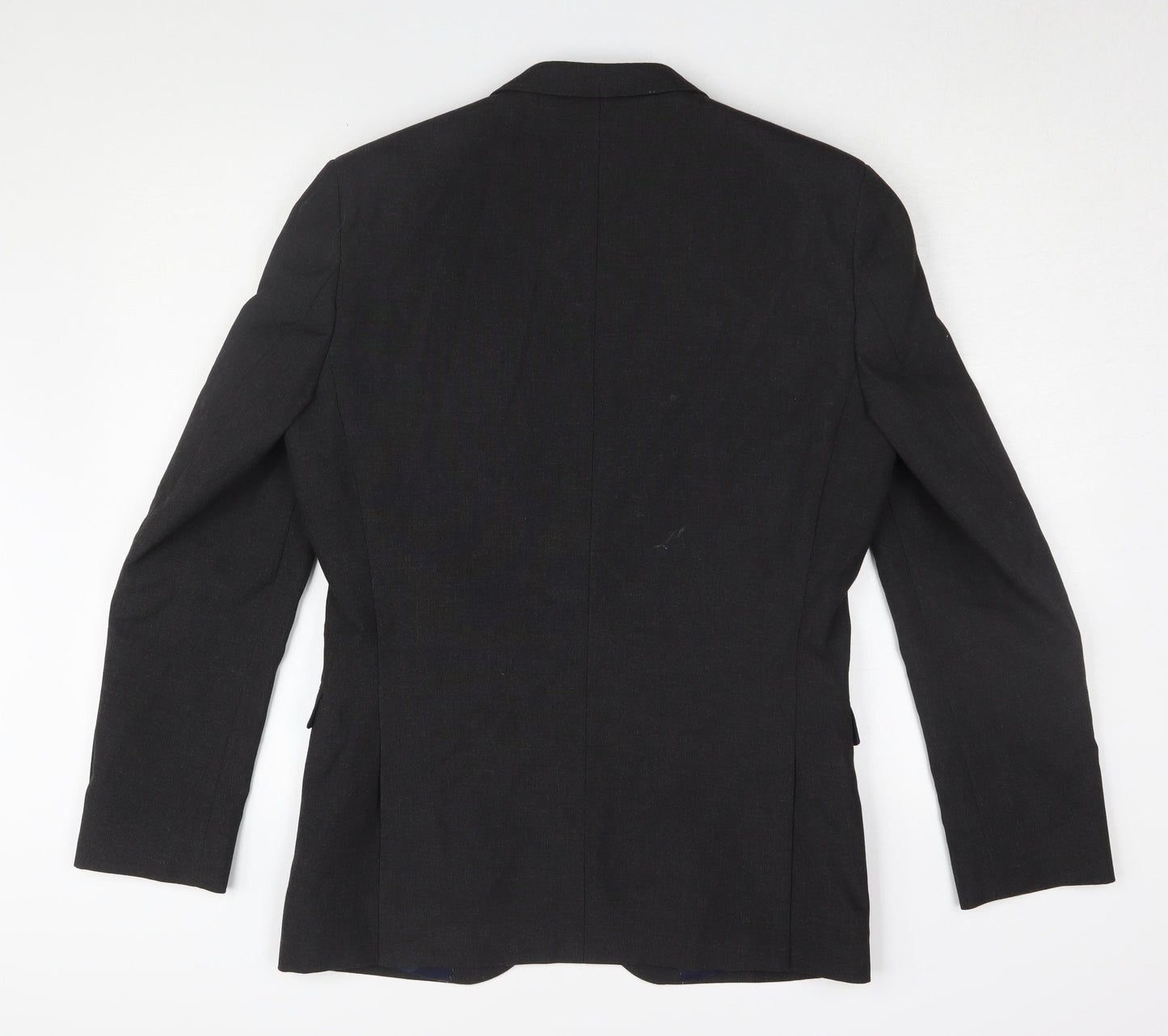 Next Men's Black Blazer 38R Formal Tailored Two-Button