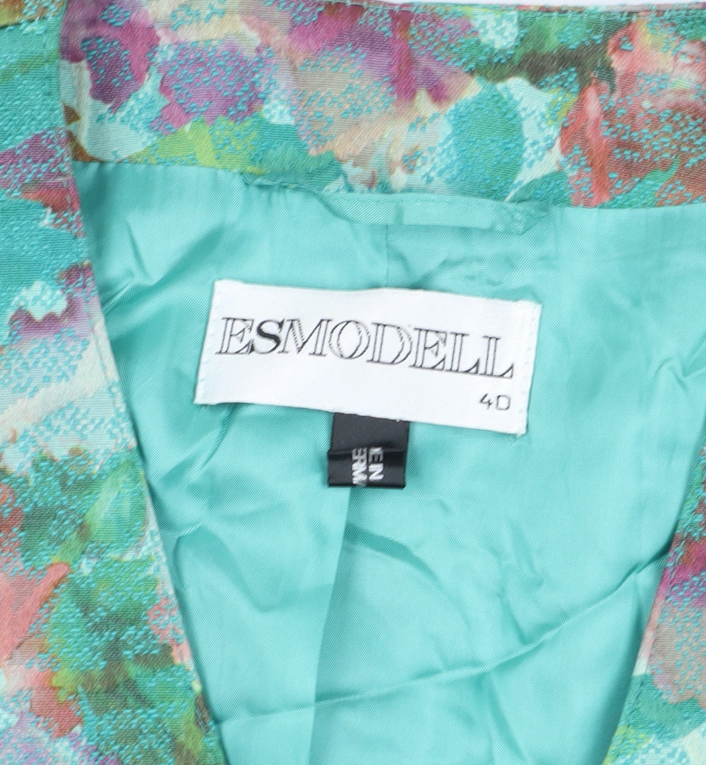 Esmodell Women's Floral Suit Jacket Multicoloured Size 12