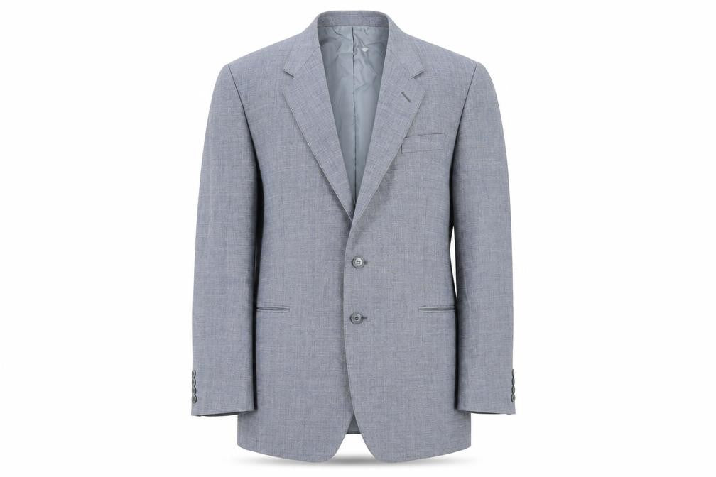 St Michael Men's Blue Blazer 44R Classic Single-Breasted