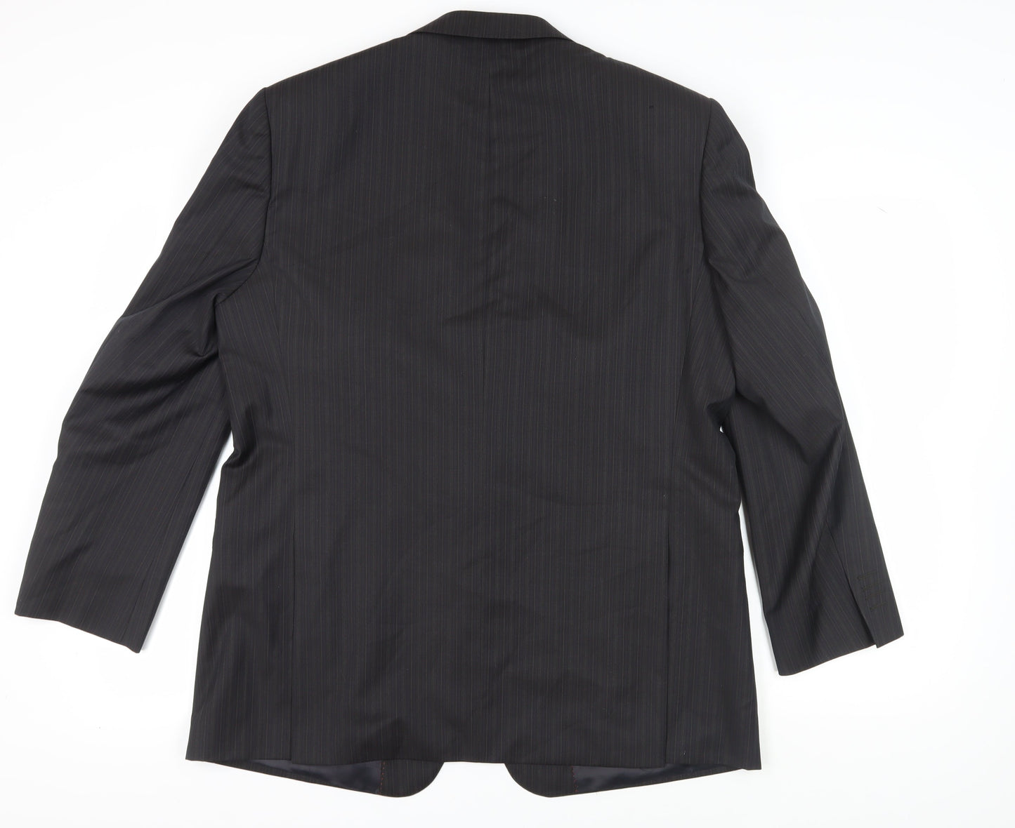 Simon Carter Men's Black Blazer, 44R, Notch Lapel