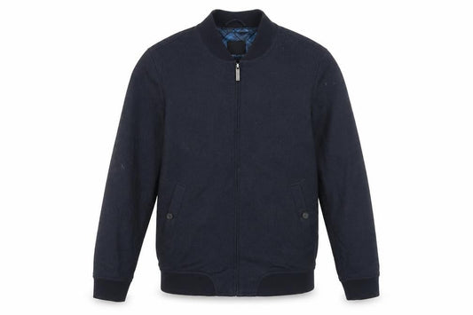 Ted Baker Men's Blue Bomber Jacket, M, Casual Style