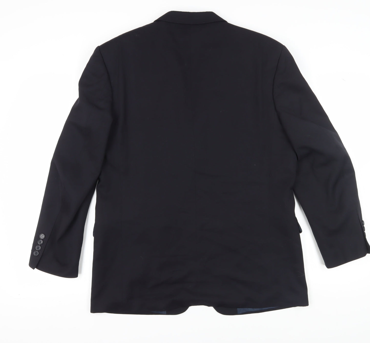 David Moss Men's Black Blazer, Size 40R, Excellent Condition
