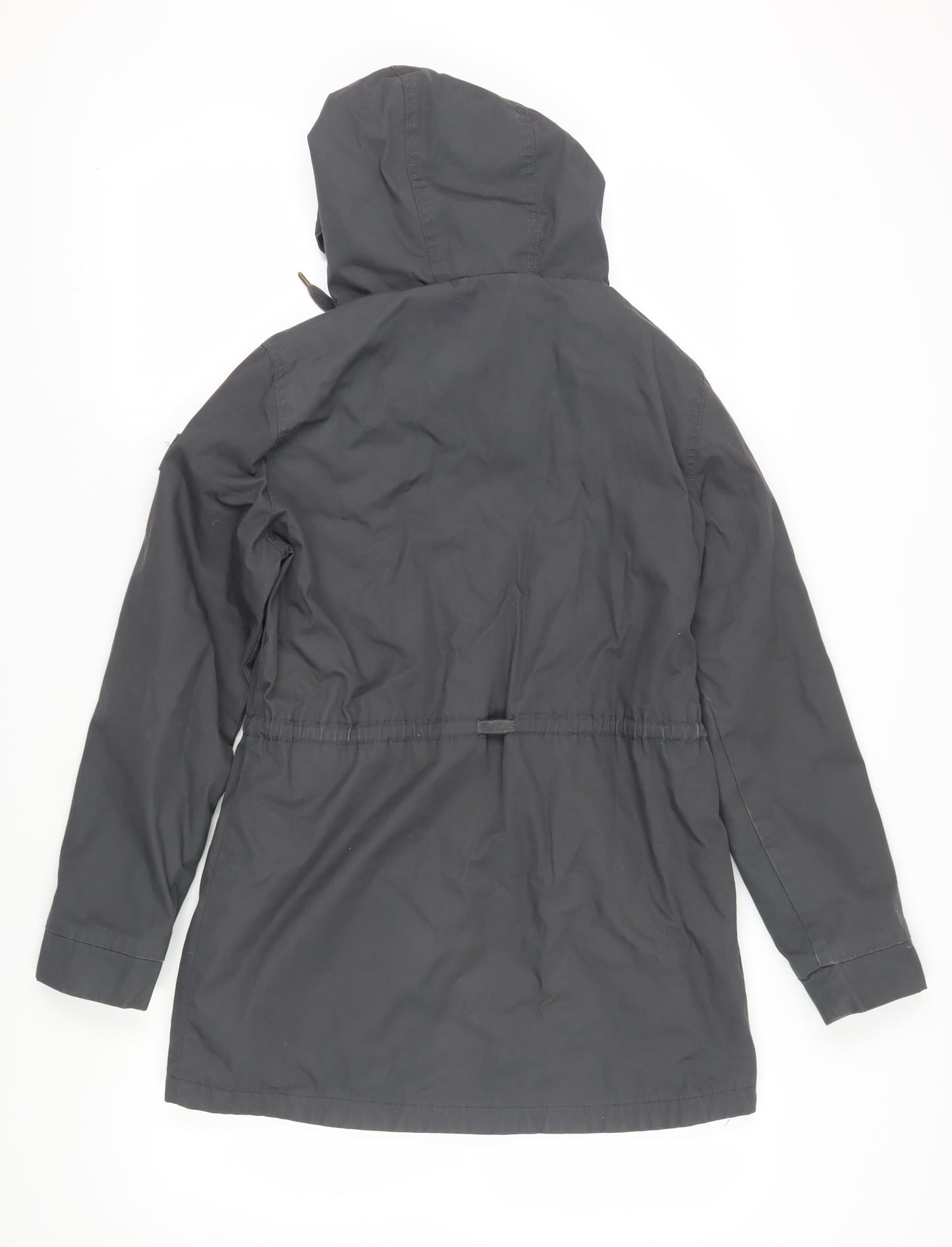 Element Unisex Grey Parka Jacket M Hooded Autumn