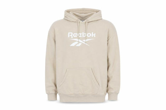 Reebok Men's Beige Pullover Hoodie S