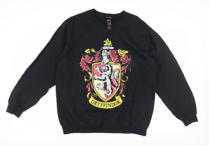 Harry Womens Potter Black M Gryffindor Sweatshirt