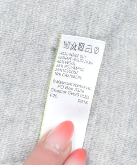 Marks and Spencer Women’s Grey Knit Vest Size 14