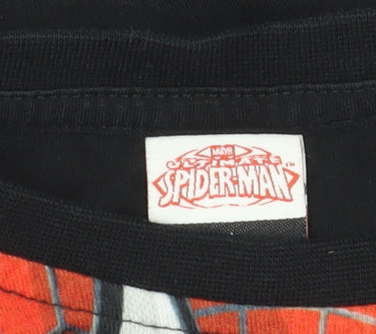Preloved Marvel Boys Spider-Man Graphic T-Shirt 4-5 Years - Detail