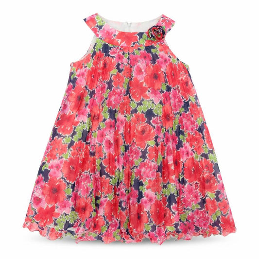 American Princess Girls Multicoloured Floral Party Dress