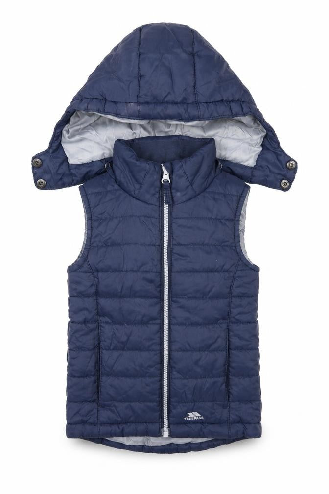Trespass Boys Blue Puffer Jacket 2-3 Years Hooded