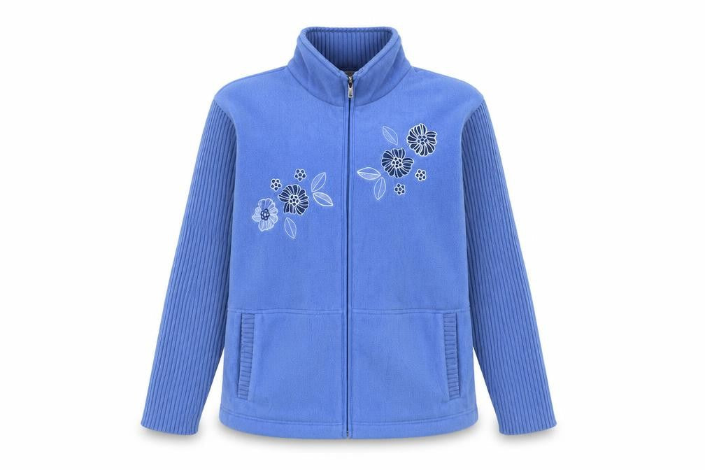 Reflect Women's Blue Basic Jacket L/XL Full Zip