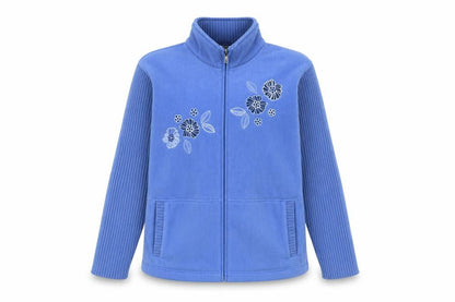 Reflect Women's Blue Basic Jacket L/XL Full Zip