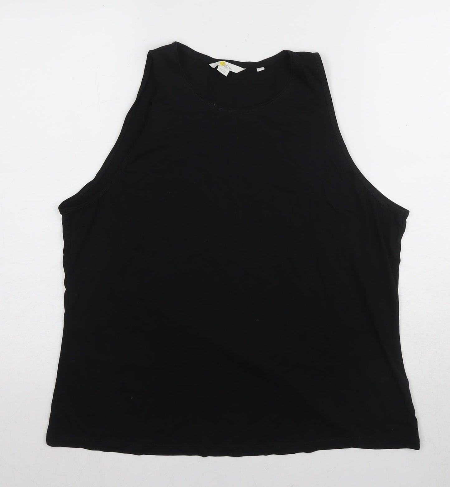 Yessica Women's Black Size 18 Basic Tank Top