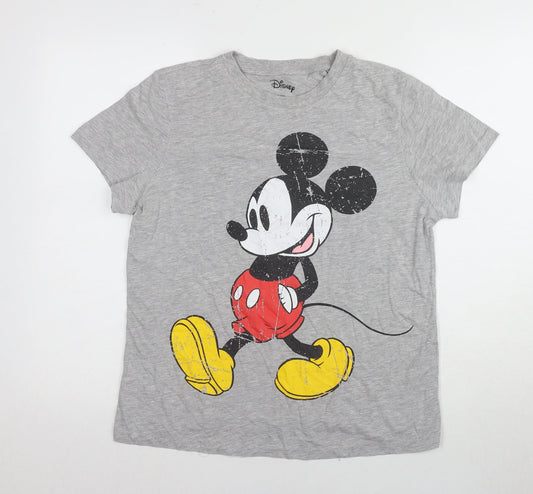 Disney Women's Grey Mickey Nightshirt Cami