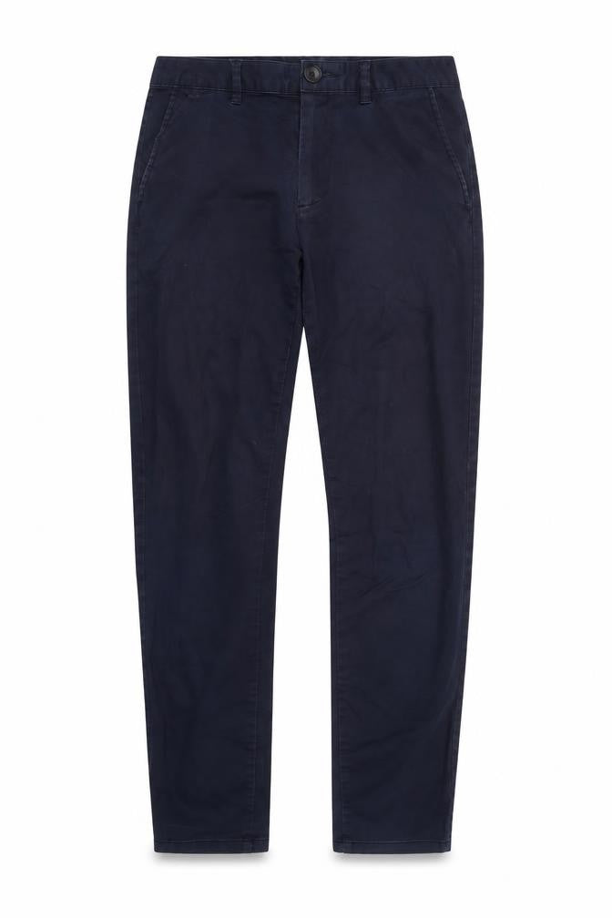 SELECTED Men's Blue Slim Fit Chino Trousers Size 30