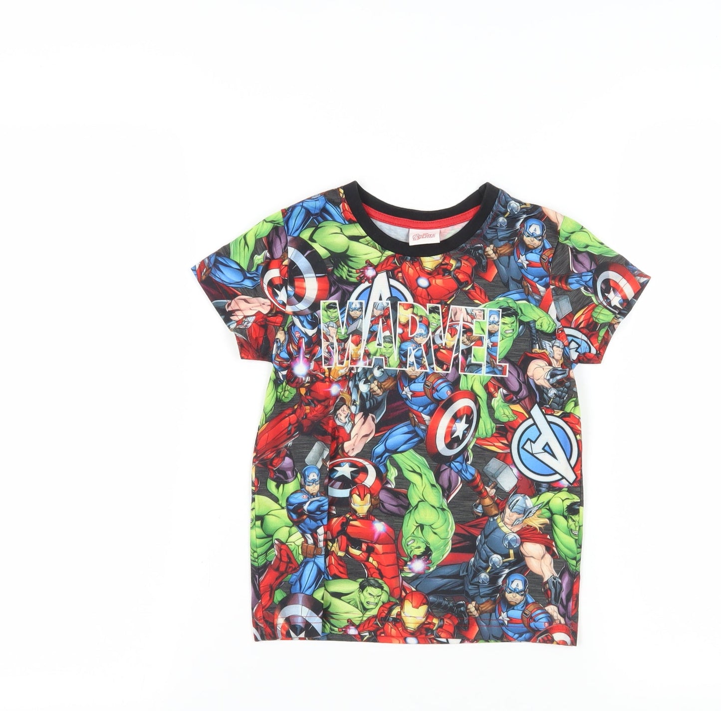 Marvel Clothing Bundle - 5 Pack Preloved Boys T-Shirts, Tops & Shirts