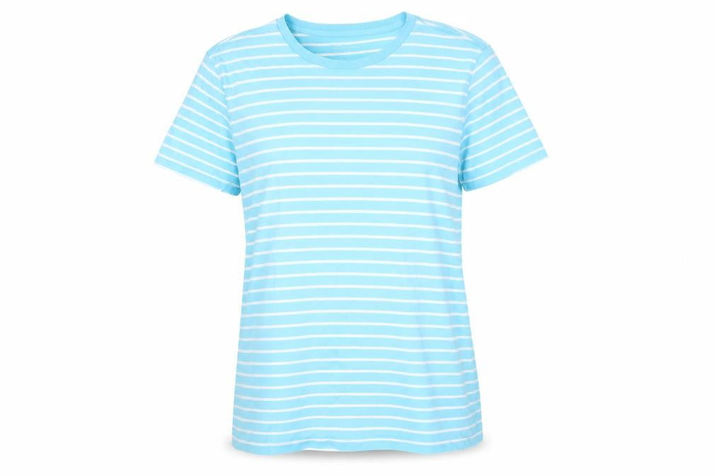Gap Blue Striped Short Sleeve T-Shirt, Size S