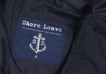 Shore Leave Men's Black Hooded Parka Jacket Size S
