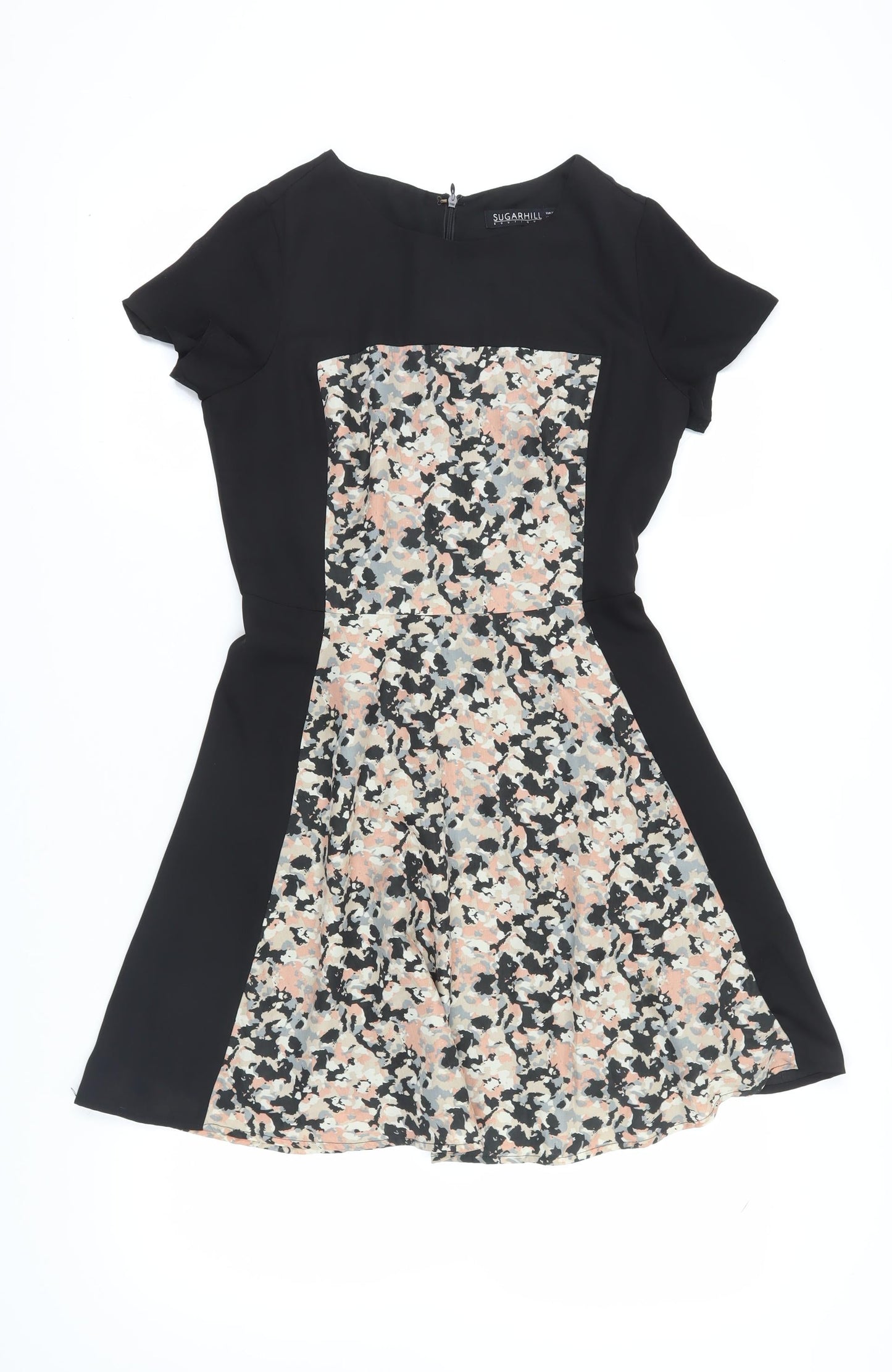 Sugarhill Women's Multicoloured Fit & Flare Dress, Size 8