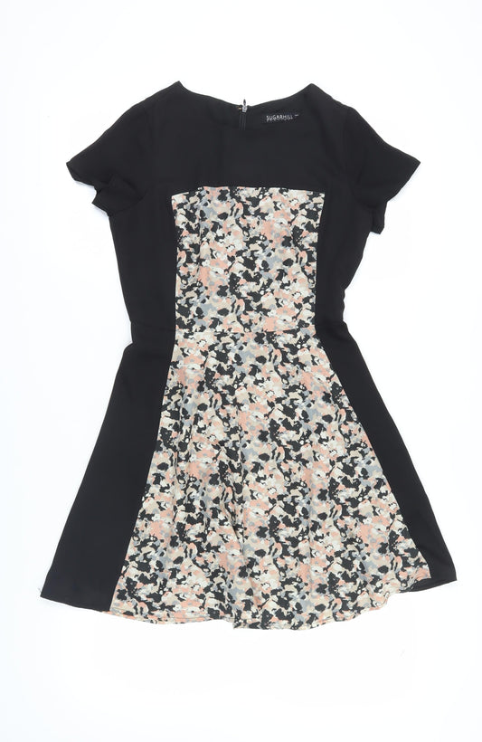 Sugarhill Women's Multicoloured Fit & Flare Dress, Size 8