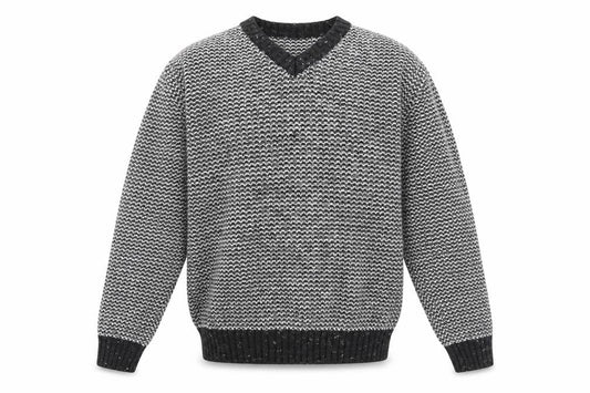 Next Men's Black V-Neck Pullover Jumper M