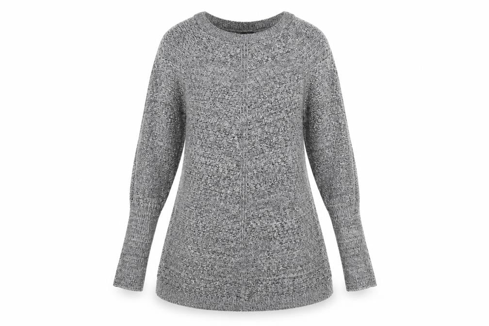 Izabel London Women's Grey Pullover Jumper, Size 10/12