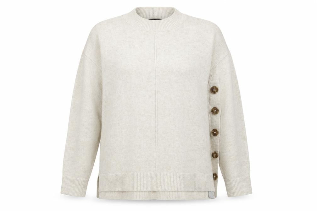 Next Women's Beige Pullover Jumper L Maternity