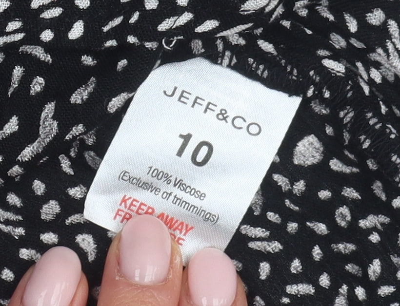 Jeff & Co Women's Black Dress Size 10