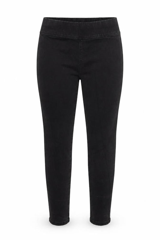 Mango Women's Black Slim Jegging Size 8 Stretch Denim