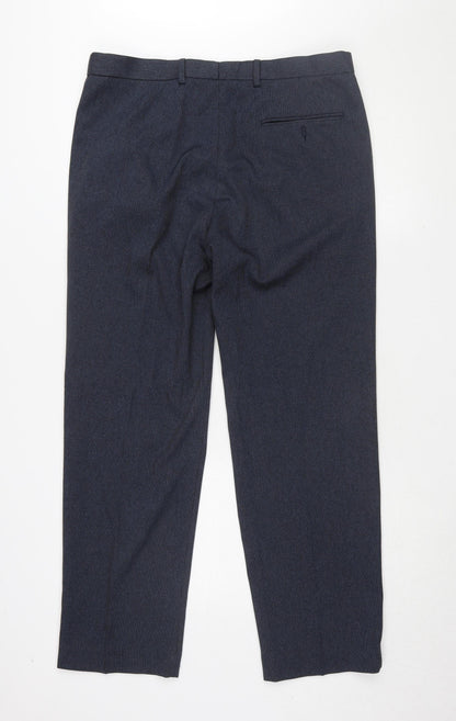 Marks & Spencer Men's Blue Dress Pants Size L