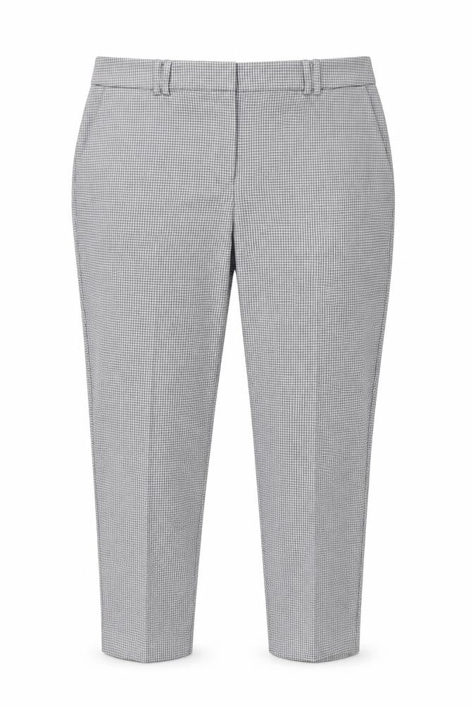 Dorothy Perkins Women's Grey Cropped Trousers Size 16