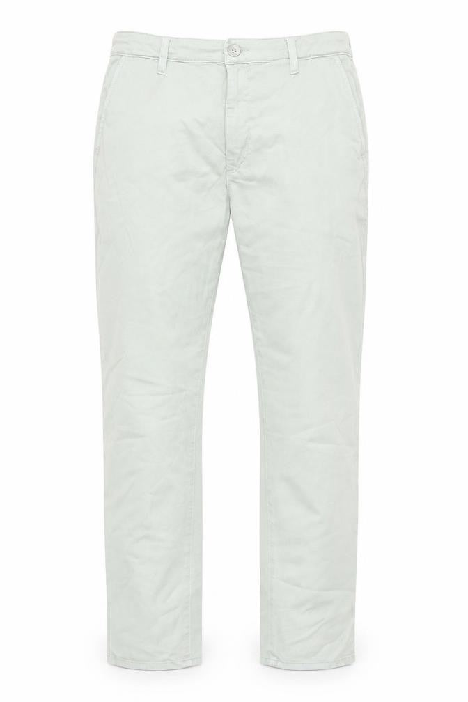 AG Men's Light Green Chino Trousers Size 28