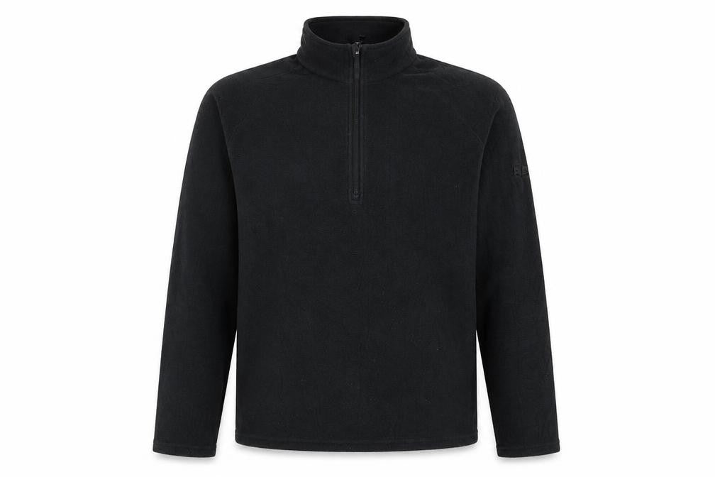 Eastern Mountain Sports Men's Black 1/4 Zip Fleece Sweatshirt M