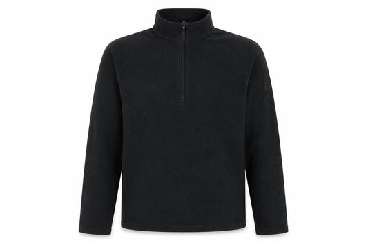 Eastern Mountain Sports Men's Black 1/4 Zip Fleece Sweatshirt M
