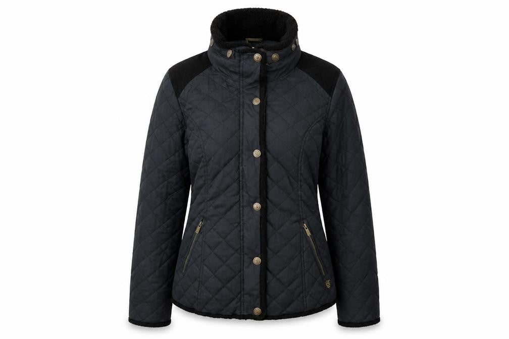 Giacomo Women's Black Quilted Jacket M