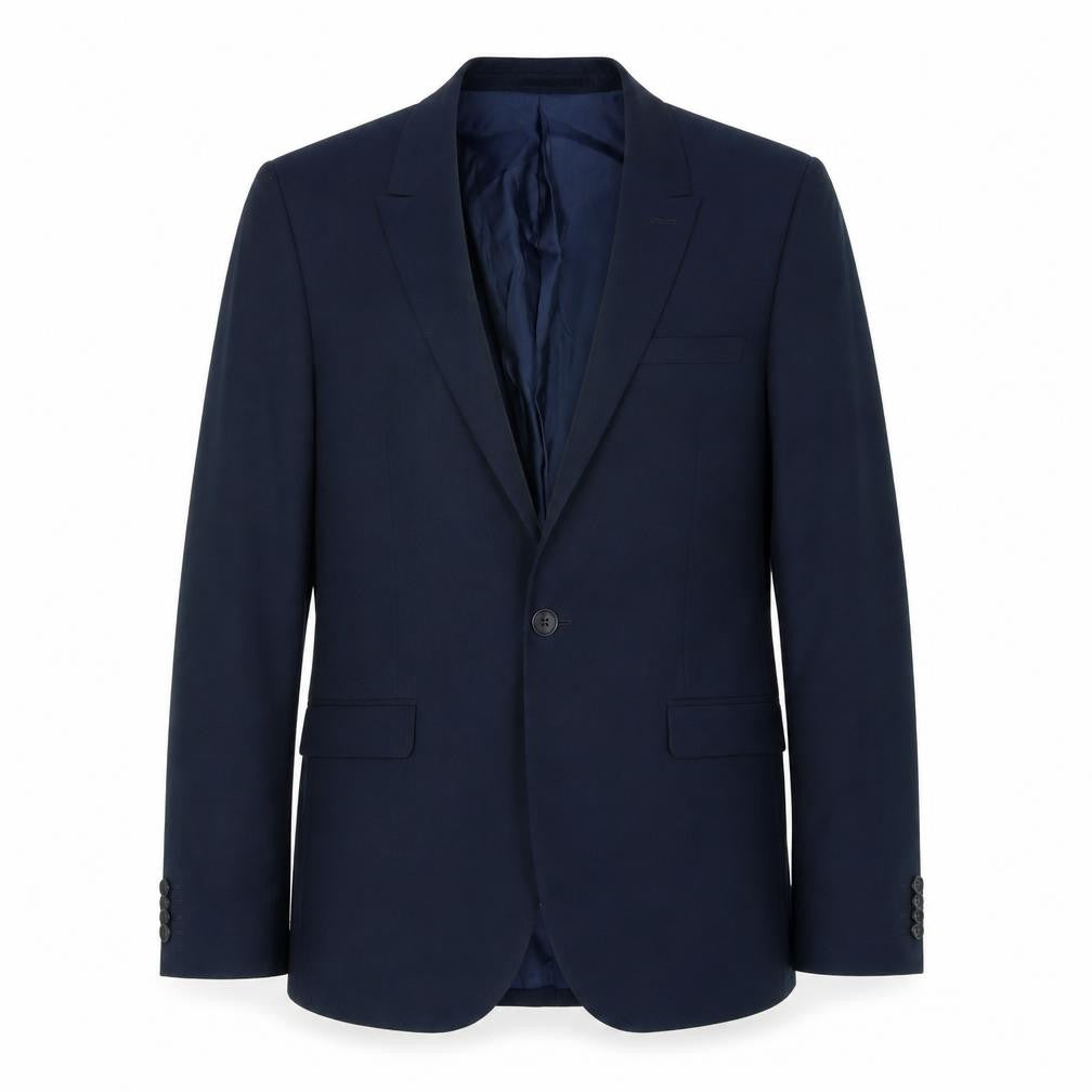 Topman Men's Blue Blazer, Size 40R, Regular Fit