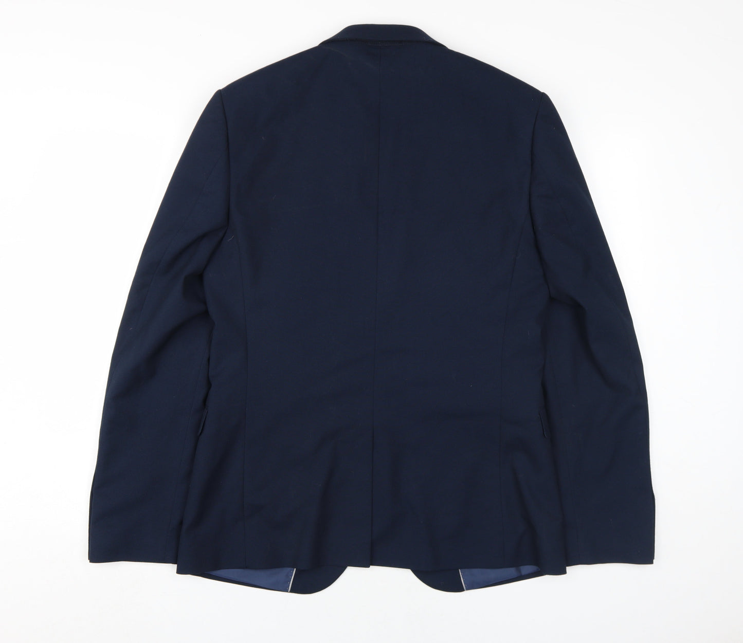 Topman Men's Blue Blazer, Size 40R, Regular Fit