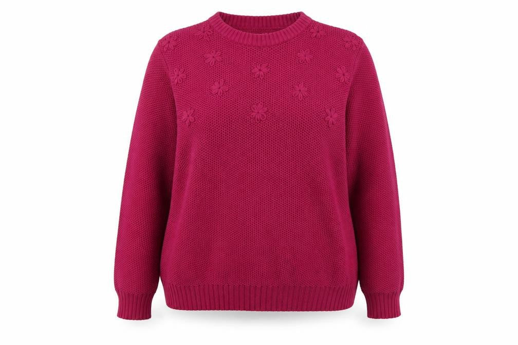 Lily Eva Women's Purple 2XL Pullover Jumper