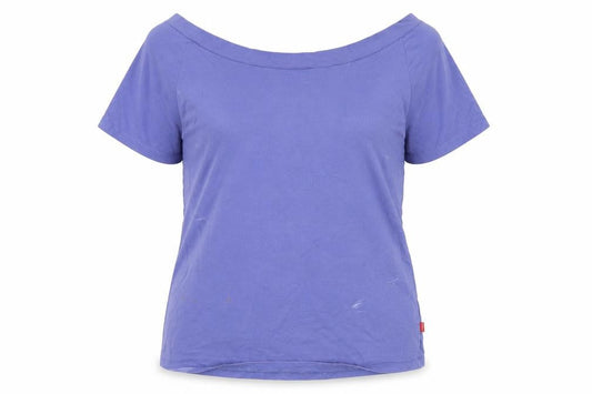 Jackpot Women's Purple XL T-Shirt, Boat Neck, Casual