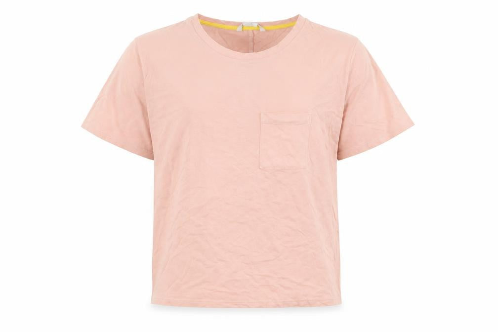 Boden Women's Pink Basic T-Shirt, Size S, Cotton Modal Blend