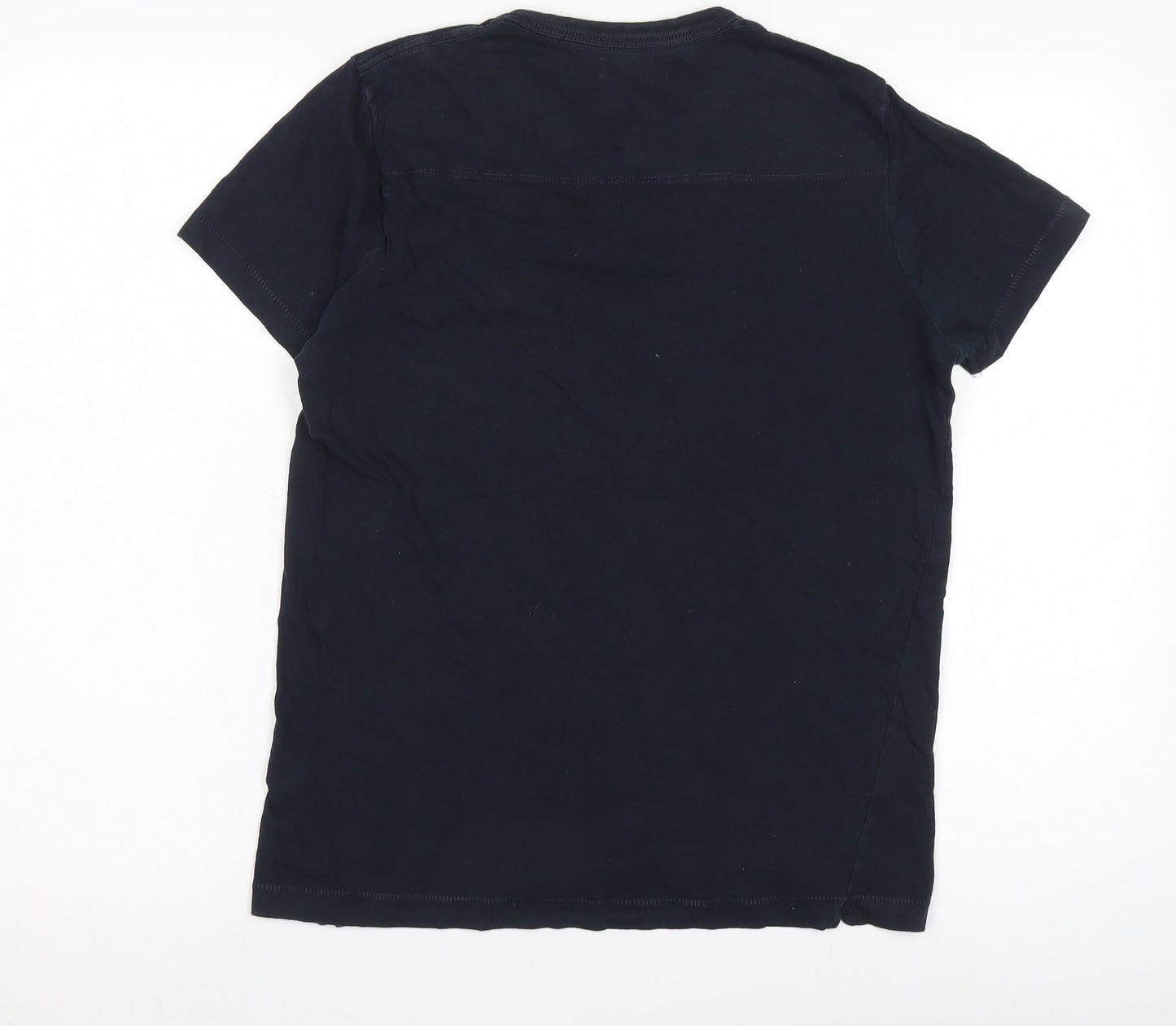 French Connection Men's Blue S Crew Neck T-Shirt