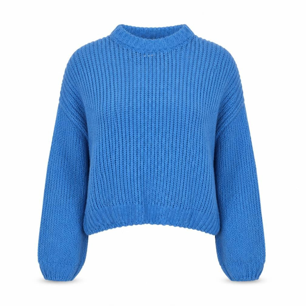 Turtle Collection Women's Blue Pullover Jumper M